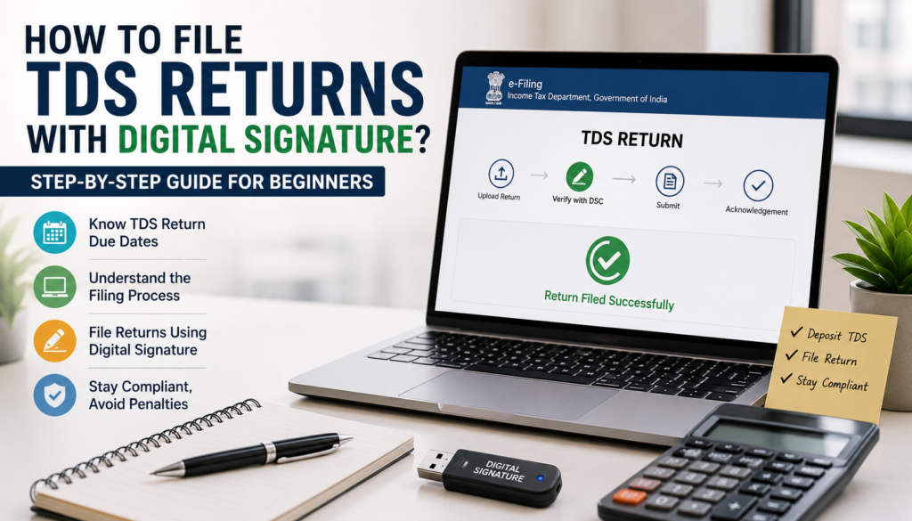 How to File TDS Returns Correctly Using a Digital Signature in India TDS Returns