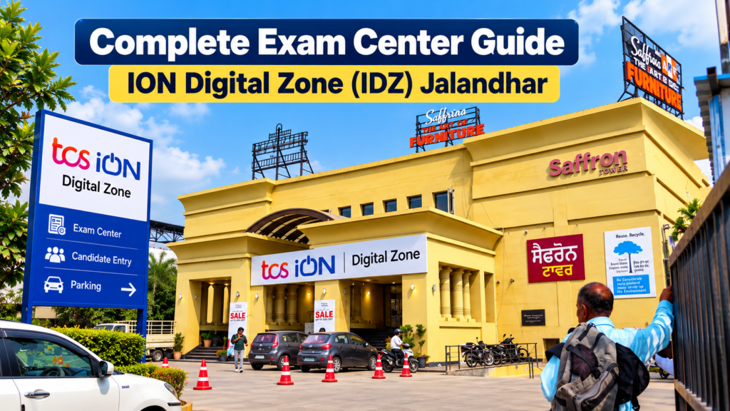 Complete Exam Center Guide ION Digital Zone IDZ Jalandhar (Address, Directions & Exam Day Tips) ION Digital Zone IDZ Jalandhar