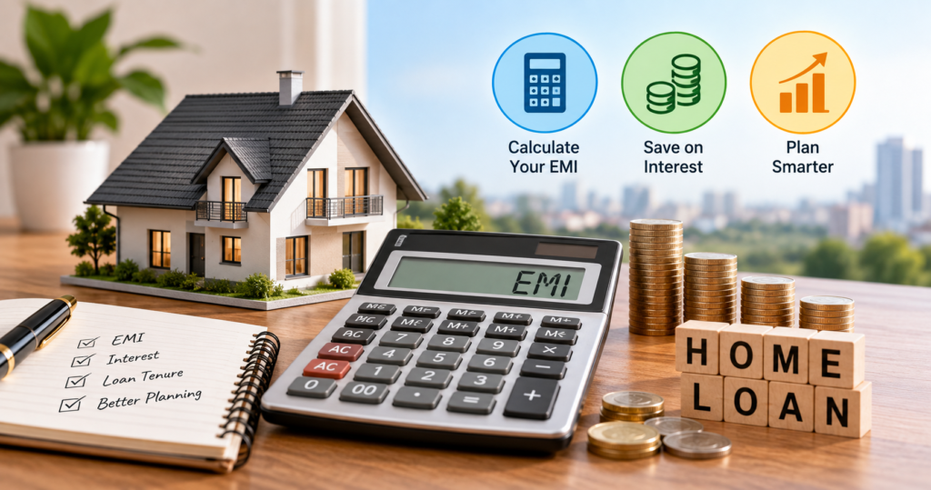 Home Loan Calculator: Calculate Your EMI, Save on Interest, and Plan Smarter Home Loan Calculator