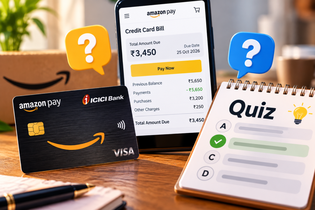 Amazon Credit Card Bill Quiz