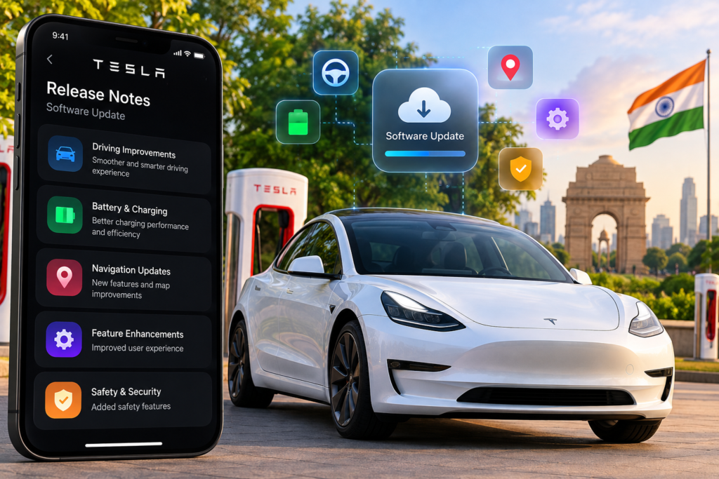 Tesla Release Notes Explained: The BusinessMust Guide for Indian Tesla Owners and EV Fans Tesla Release Notes