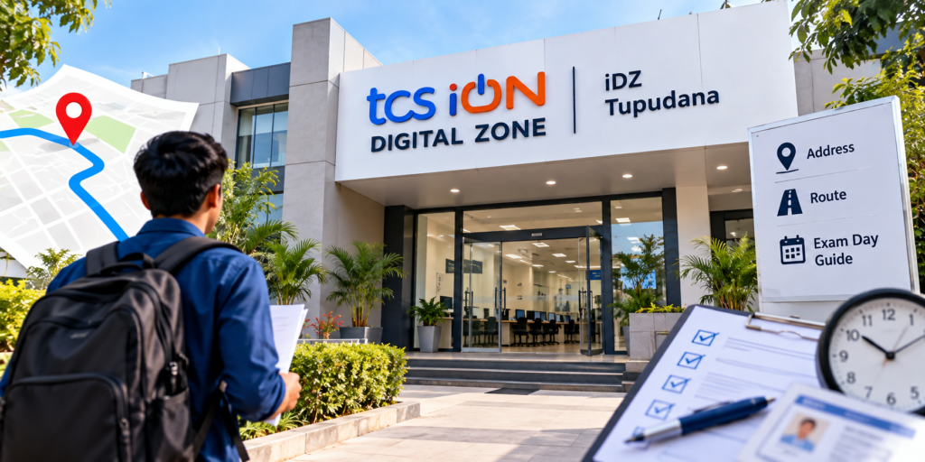 iON Digital Zone iDZ Tupudana Exam Guide: Venue Code 8320, Address and Candidate Reports iON Digital Zone iDZ Tupudana